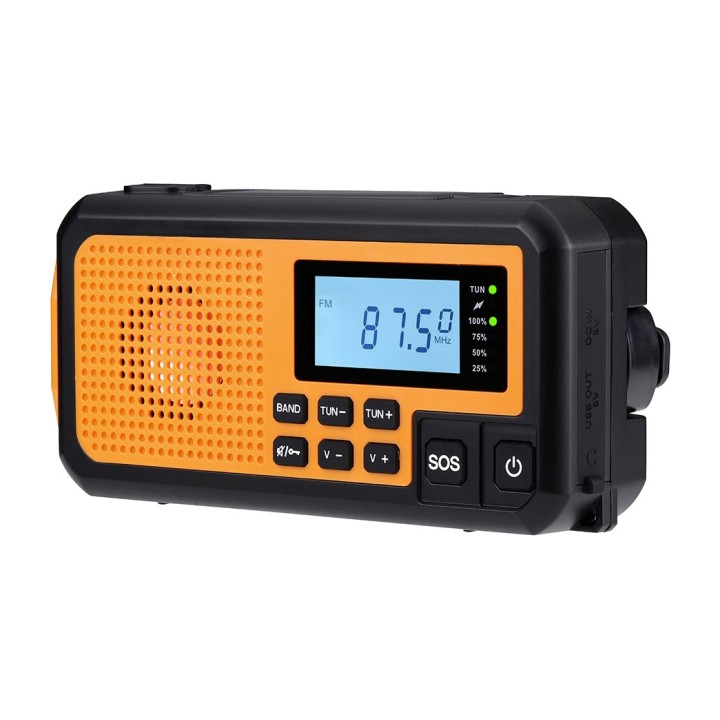 NK Radio d’urgence multifonction avec lampe torche et