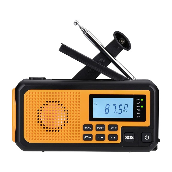 NK Radio d’urgence multifonction avec lampe torche et