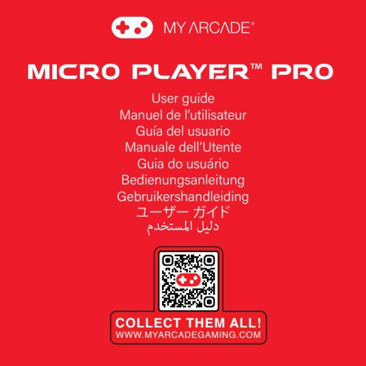 MY ARCADE Mini macchina portatile MICRO-PLAYER PRO-TETRIS