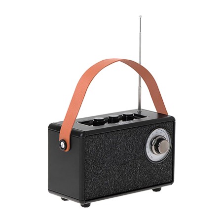 rechargeable fm radio with bluetooth cr 1902 16x7x10,5cm