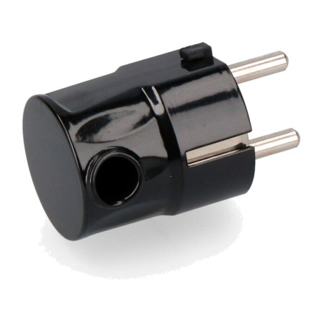 φις schuko με πλευρική έξοδο καλωδίου 2p+t 16 a 250 v