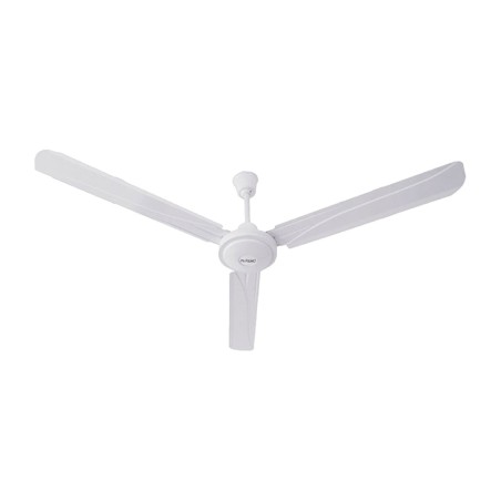 deckenventilator mit wandregler levante 60 w 120 cm