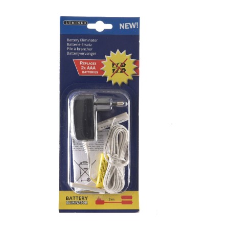 indoor battery eliminator 3 v 2xaaa