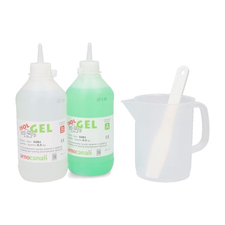 gel isolante e sigillante bicomponente isogel-1000 2 x 500 g