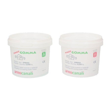 caoutchouc isolant bicomposant en pâte magic-gomma 2 x 250 g