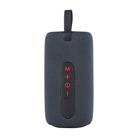 altavoz bluetooth rgb con asa de silicona 16 w 8 x 16,8 cm