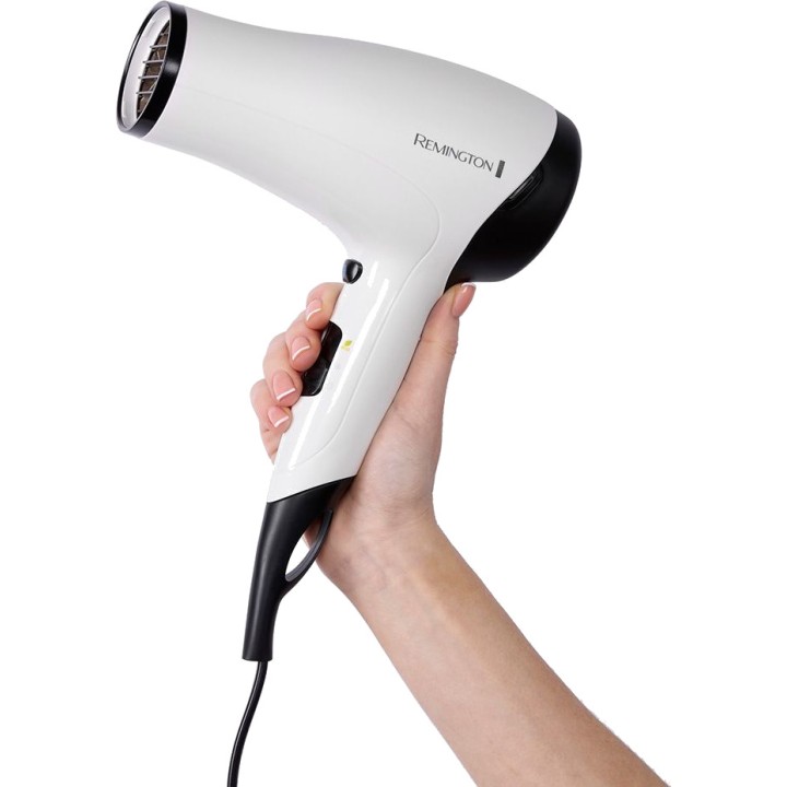 REMINGTON Sèche-cheveux ionique avec diffuseur POWER VOLUME