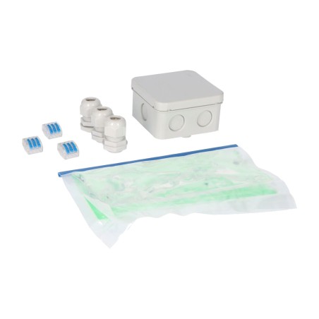 kit aislante y sellante con caja de derivación isolkit-80 80x80x40mm