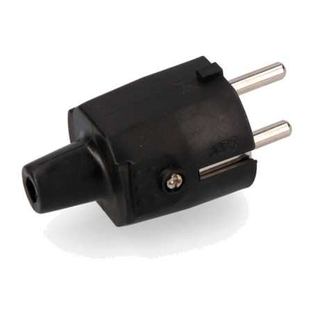 gumidugasz oldali földelőérintkezővel 10/16 a 250 v ip44 4,8 mm