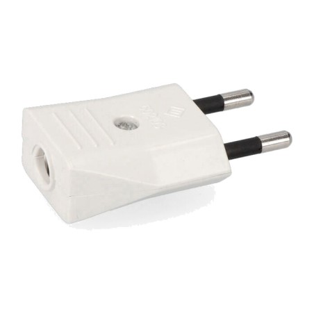 δίπολο φις με μετωπική έξοδο καλωδίου 10 a 250 v 4 mm