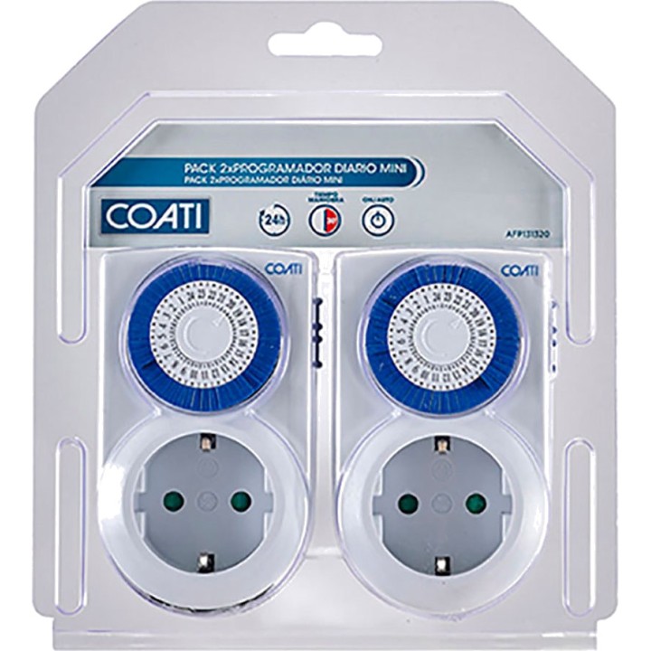 SIMON Daily analogue plug-in timer 16 A 3680 W 2 UDS 03948