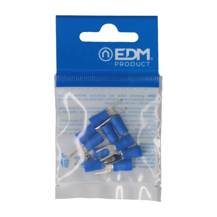 EDM Terminal preaislado de horquilla 10 UDS (10UD) E48631