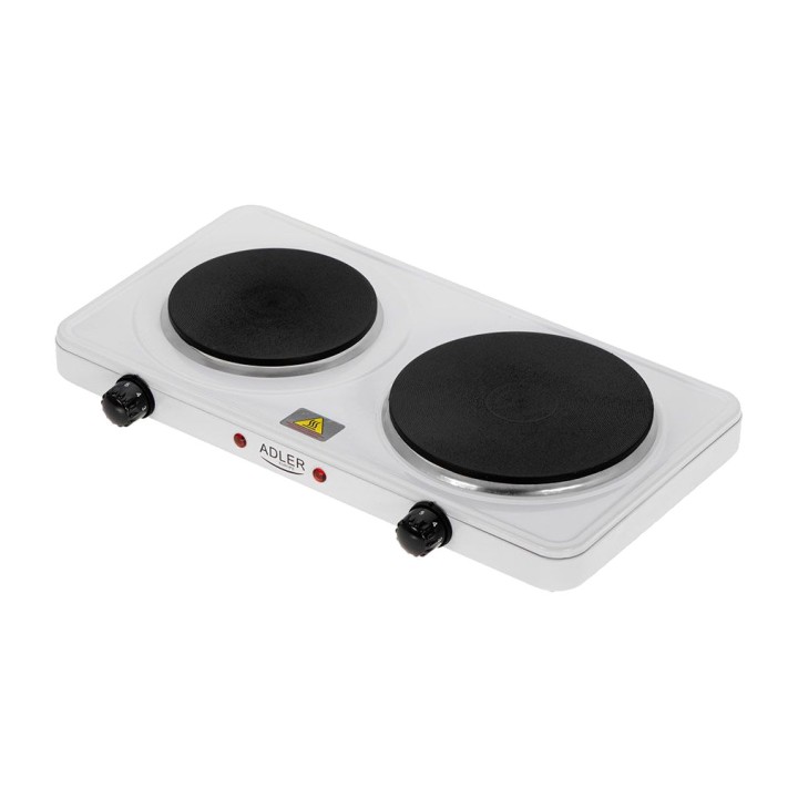 ADLER Elektrický varič s 2 platničkami 2500 W 46X26,5X7CM