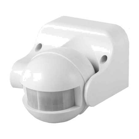 detector de movimiento orientable con regulador día/noche 180° 12 m ip44