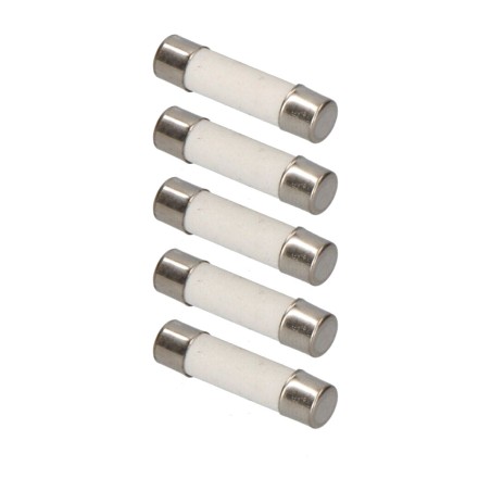 fusibile in vetro o ceramica con indicatore di fusione 5x20mm 4 a 250 v