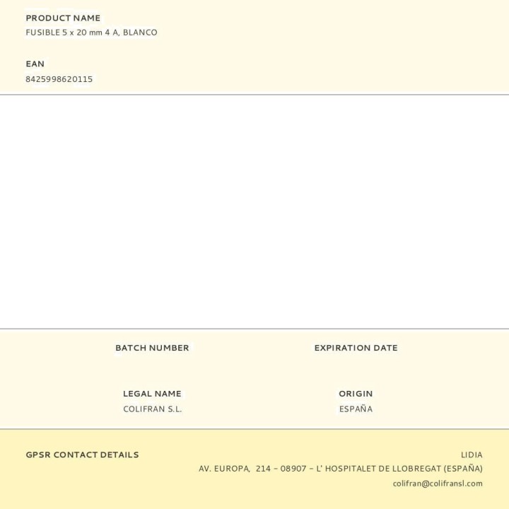 EDM Fusible de cristal o cerámica con indicador de fusión