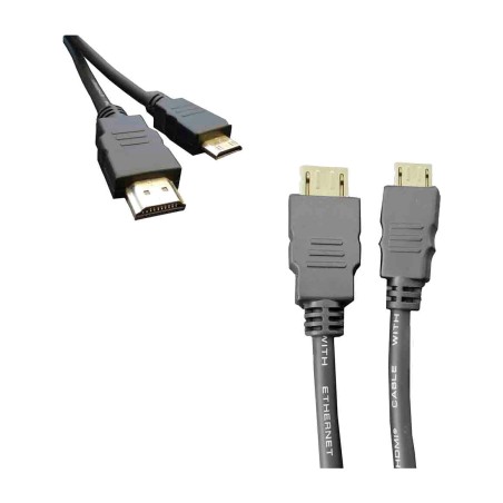 cable hdmi a conector mini a-c 1,5 m