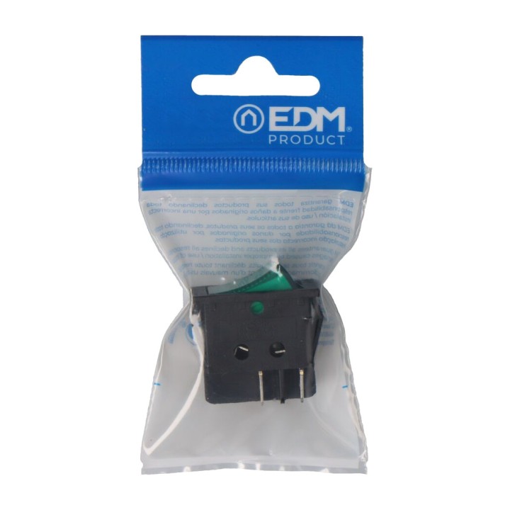 EDM Double-pole panel-mount switch 15 A 250 V (5UD) 45051VAR