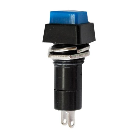 pulsador con base cuadrada 1 a 250 v