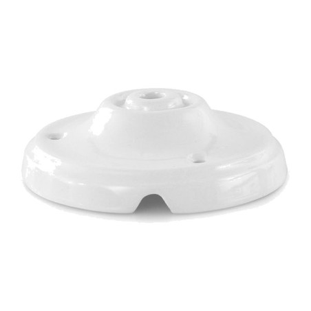 florón de porcelana de superficie con kit de montaje vintage 105 mm