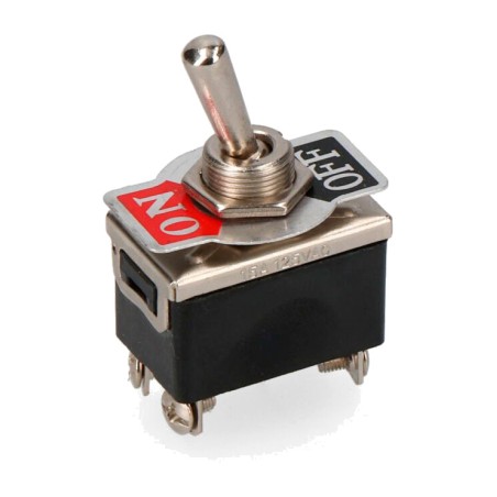 metal double-pole toggle switch 10 a 250 v