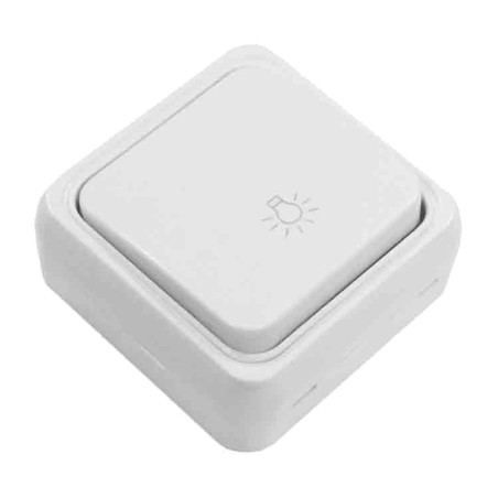 pulsador de luz de superficie onsen 16 a 250 v 63x63x30mm