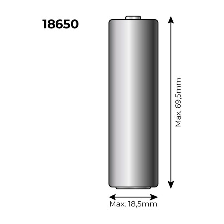 batería de litio recargable con circuito de protección 18650 3,7 v 2200 mah 36100/36105/36115/70390 0,5 mm