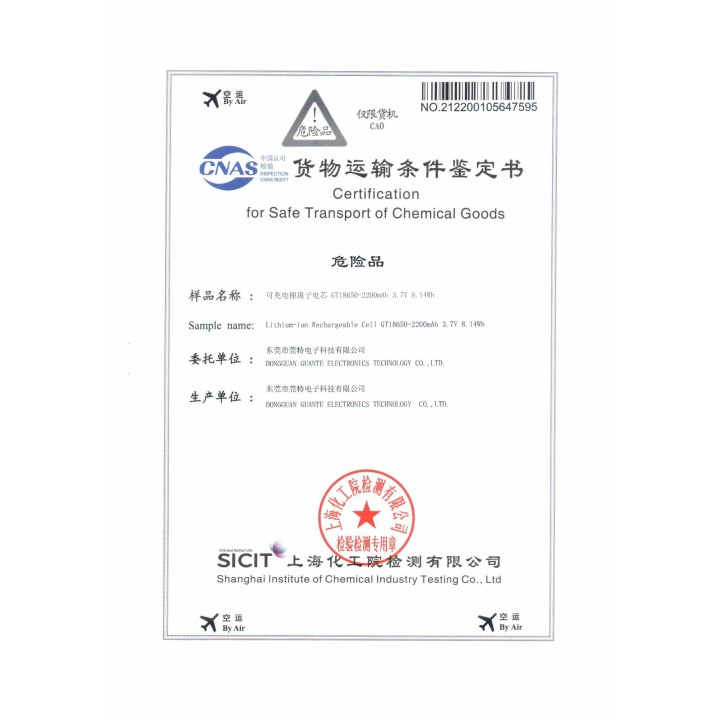 EDM Rechargeable lithium battery with protection circuit