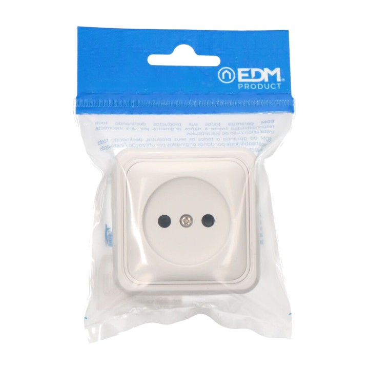 EDM Presa elettrica da superficie ONSEN 16 A 250 V