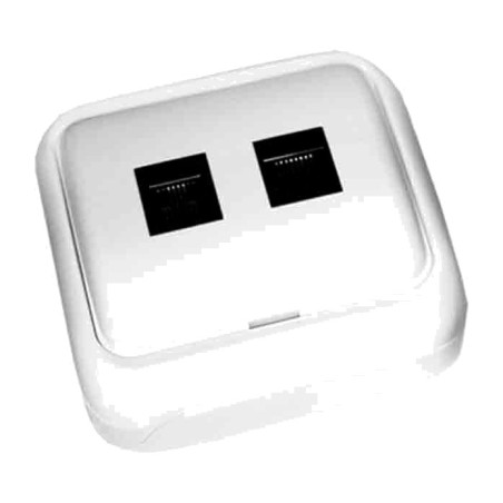 toma de teléfono y adsl de superficie spa-80x35x80mm