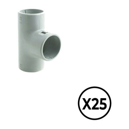 pregledni pvc t-kos za togo cev 25uds