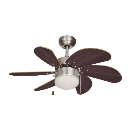 ventilador de techo con luz aral 50 w 76 cm