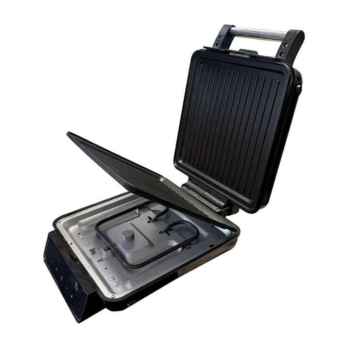 ADLER 4-in-1 sandwich maker with interchangeable plates and