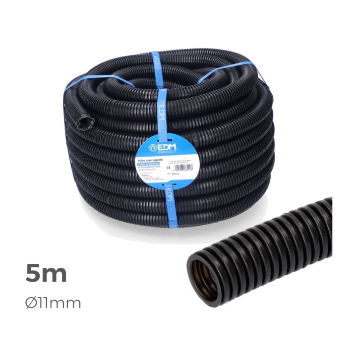 EDM PVC corrugated conduit for indoor use CONDUIT-PIPE