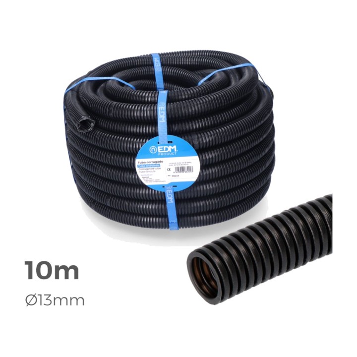 EDM PVC corrugated conduit for indoor use CONDUIT-PIPE