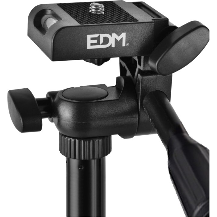 EDM Trípode ligero de aluminio para móvil y cámara 1/4 PULG