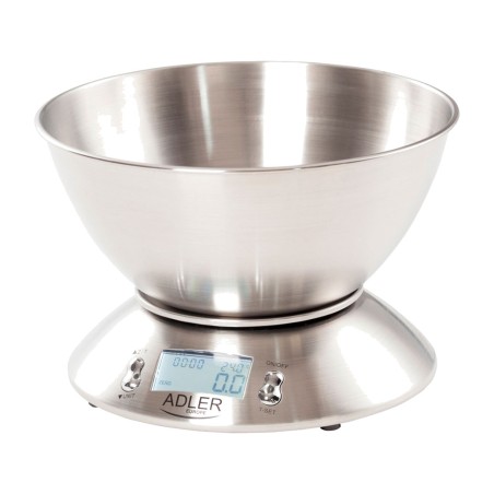 bàscula de cuina digital amb bol d'acer inoxidable ad3134 5 kg 2 l