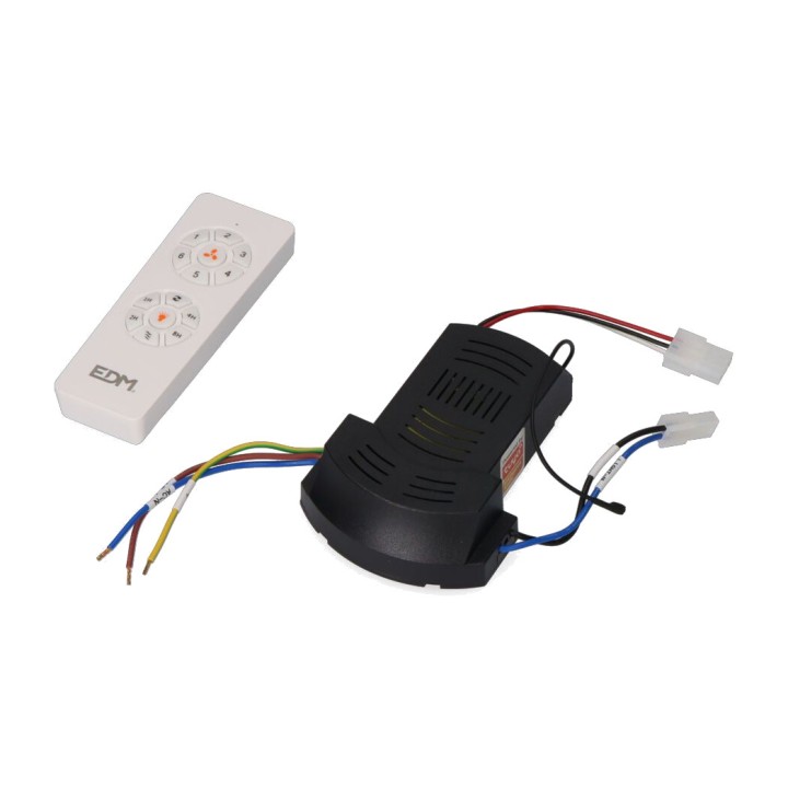 EDM Télécommande avec récepteur de rechange pour ventilateur
