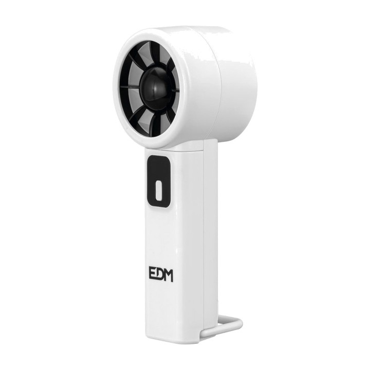 EDM Rechargeable digital handheld fan with display 1200 MAH