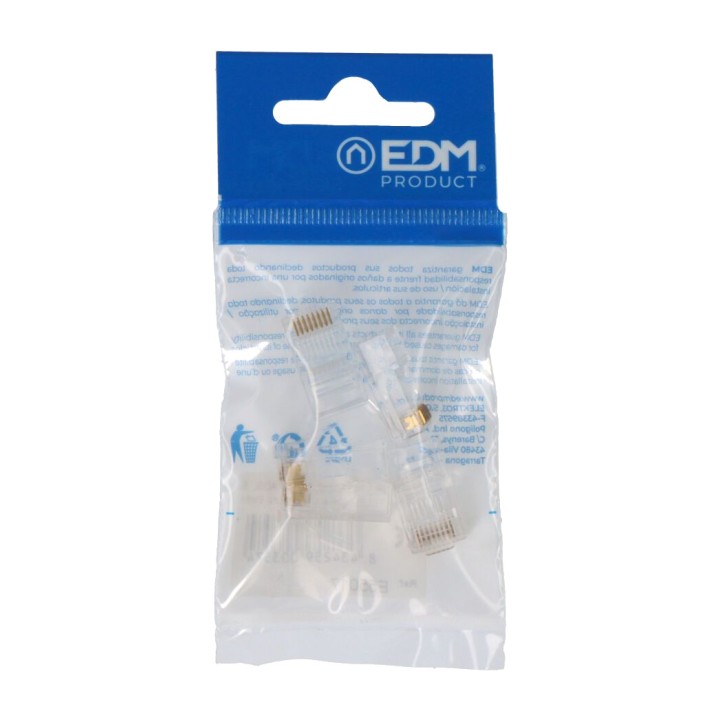 EDM Ștecher telefonic ADSL cu 8 contacte RJ45 CAT.5 (5UD)