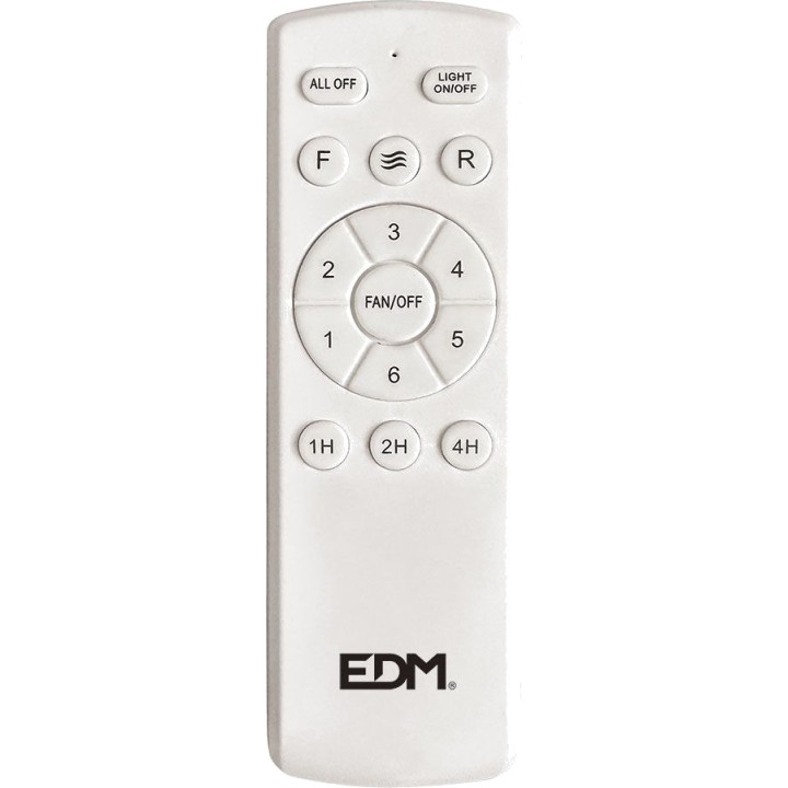 EDM Ceiling fan with LED light, retractable blades and