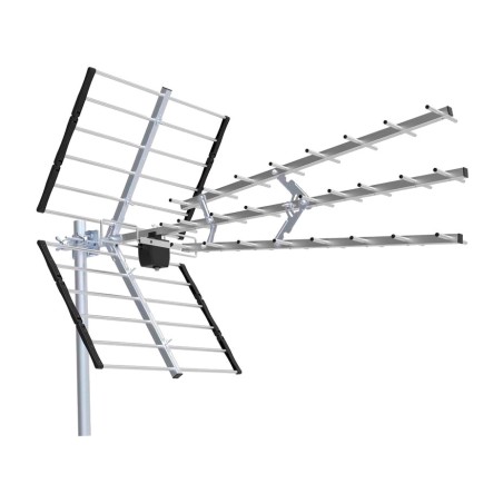profesionálna exteriérová tv anténa so 27 prvkami uhf 470-694 mhz 1020 mm