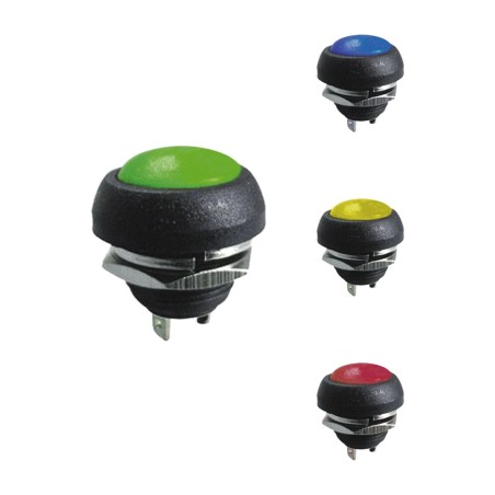 bouton-poussoir court de rechange 1 a 250 v