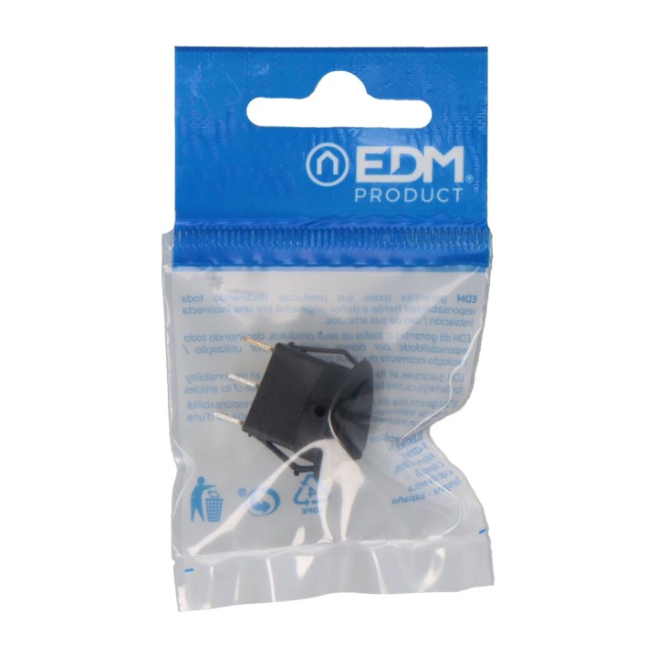 EDM Interruttore a bilanciere con spia luminosa da incasso