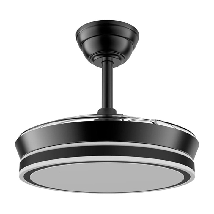 CRISTALRECORD LED-Deckenventilator mit einziehbaren Flügeln