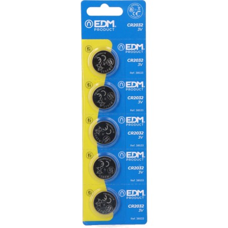 litium-nappiparisto max-pro cr2032 3 v 5 uds 3,2 mm