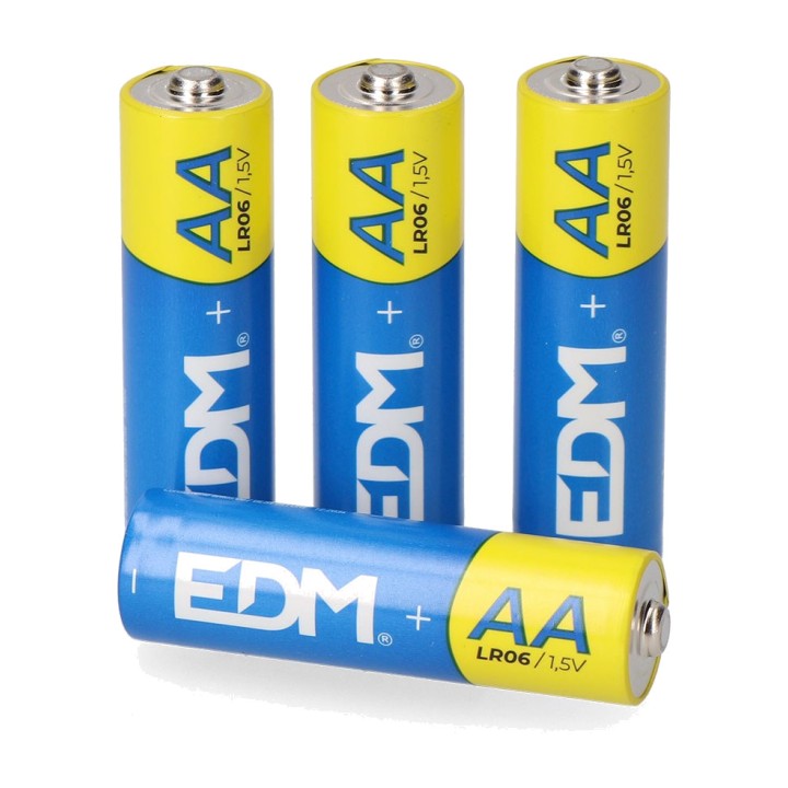 EDM Bateria alkaliczna POWER LIFE AA LR06 1,5 V 4 UDS 50,5