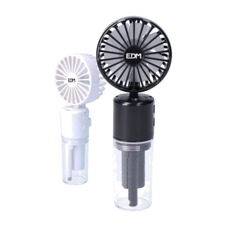 wiederaufladbarer hand-nebelventilator 800 mah 16,4 cm