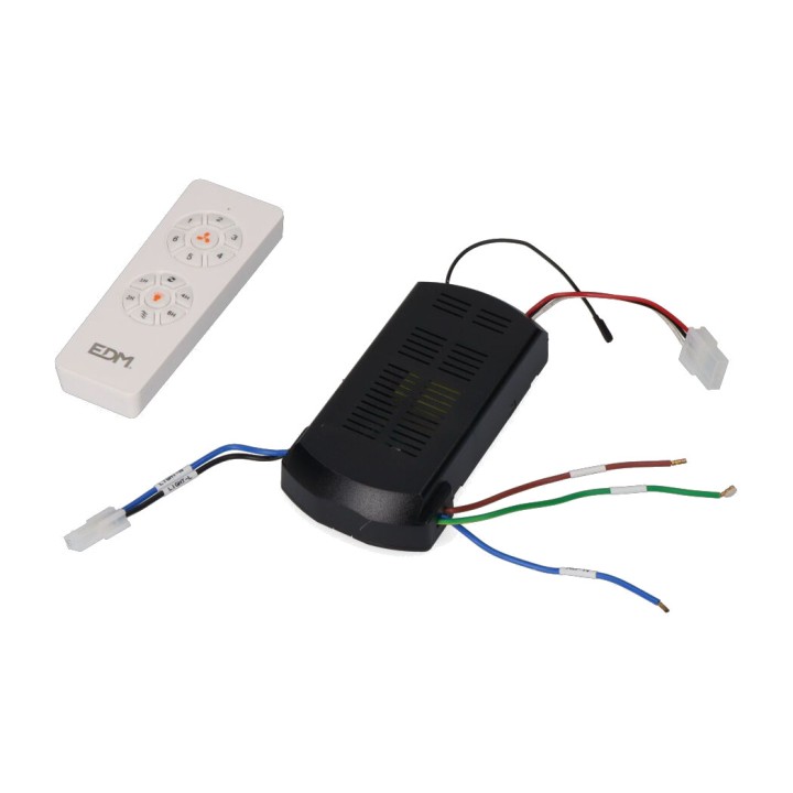 EDM Replacement remote control with receiver for ceiling fan
