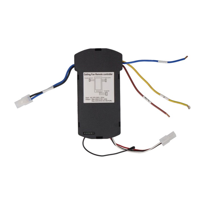 EDM Télécommande avec récepteur de rechange pour ventilateur